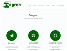 Tablet Screenshot of enegren.com